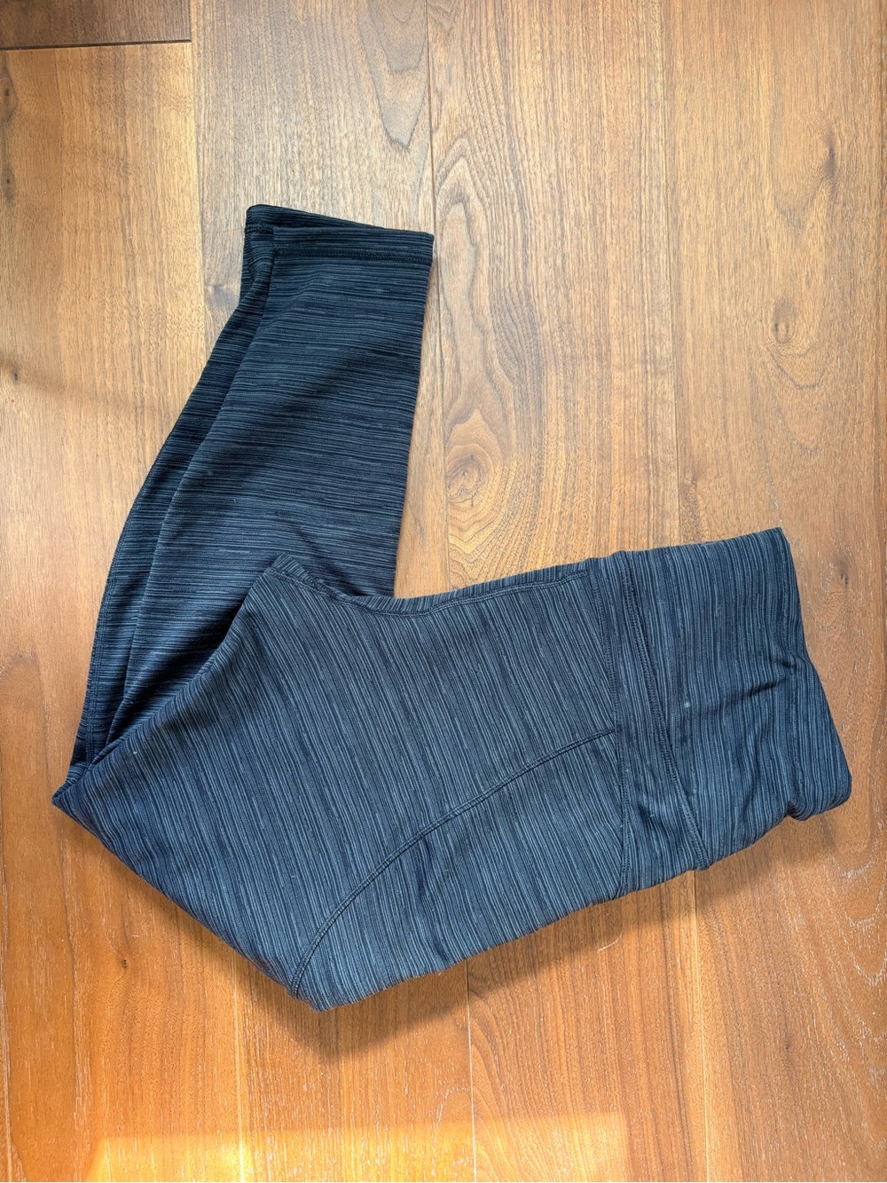 Women's Black & Grey Thermal Leggings